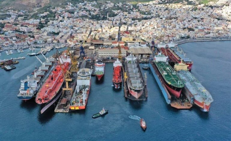 Νεκρός εργάτης στα ναυπηγεία Σύρου